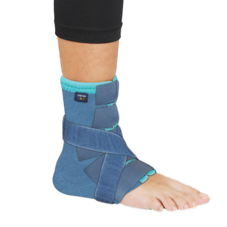 Детский голеностопный бандаж Aurafix DG-405 с ремнями «восьмерка»