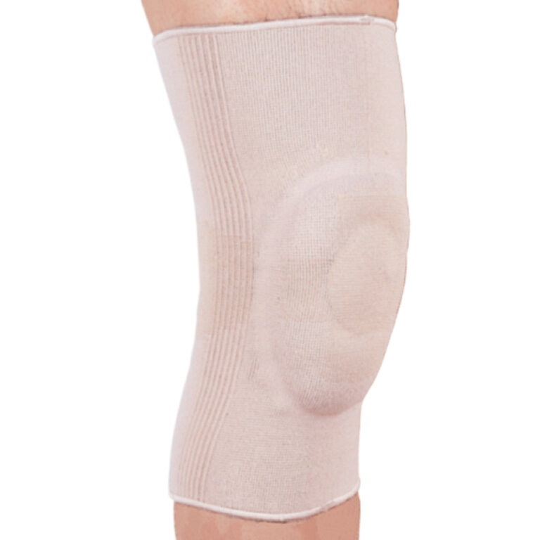Бандаж еластичний на колінний суглоб з гелевим кільцем Ortop ES-710