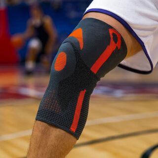 Бандаж на колено Thuasne 0355 при растяжении связок, при разрыве связок, при боли в колене, эластичный наколенник для коленного сустава