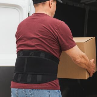 Бандаж для спини Aurafix 3202 неопреновий, попереково-крижовий (Аурафікс)