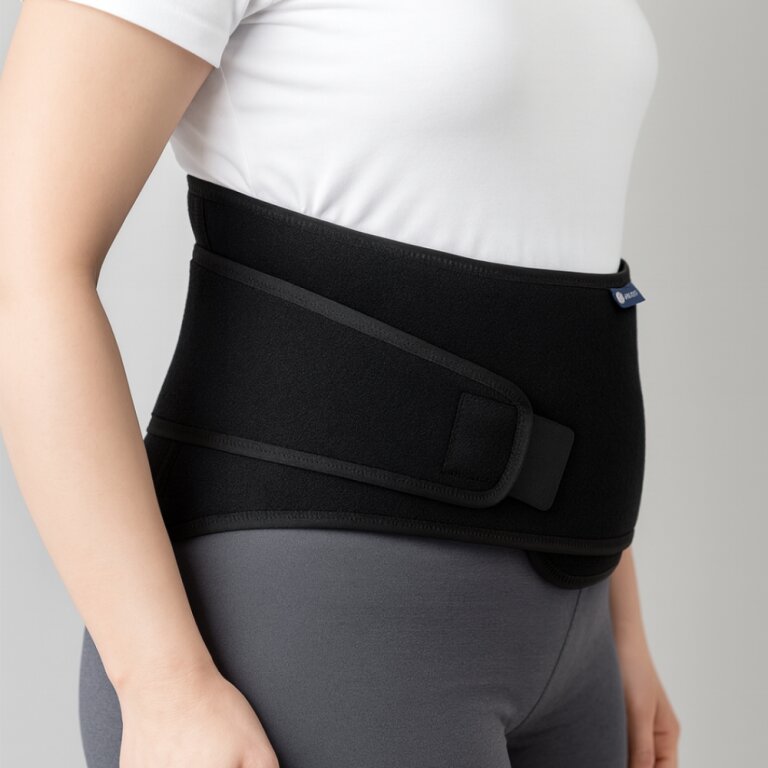 Бандаж для спини Aurafix 3202 неопреновий, попереково-крижовий (Аурафікс)