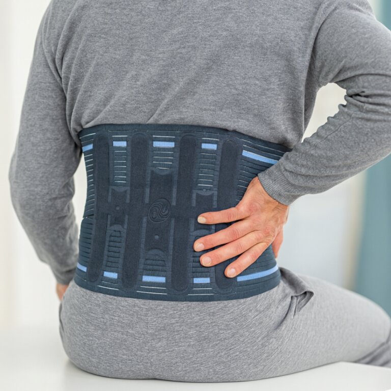 Бандаж для спины Aurafix AO-61 люмбостад, пояснично-крестцовый (Аурафикс)