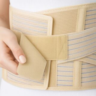 Бандаж для попереку Aurafix AO-80 з ременем, попереково-крижовий, 32 см