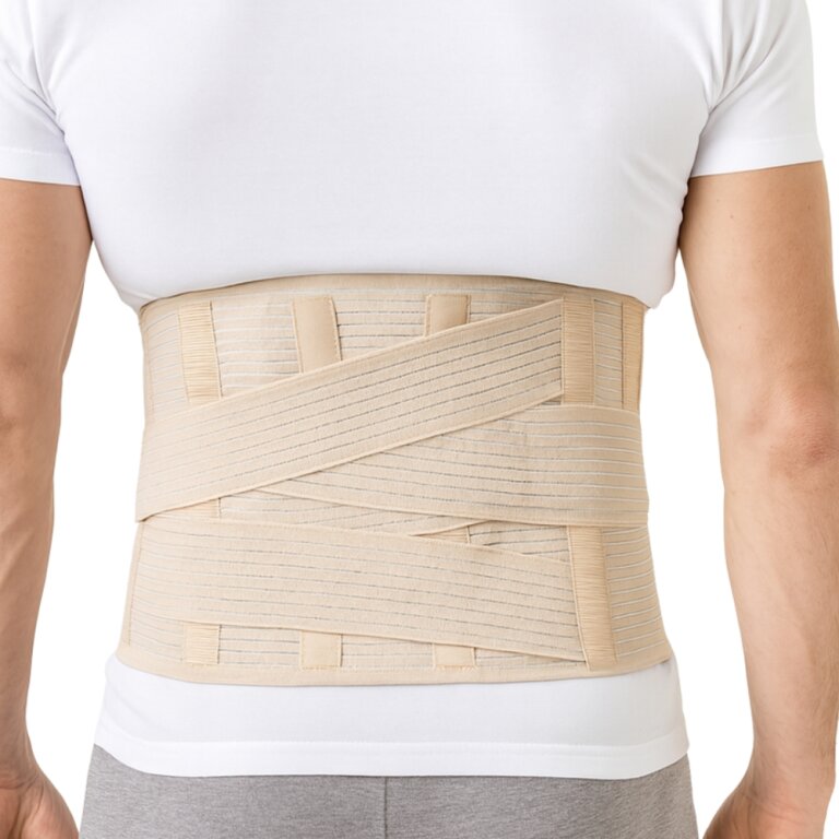 Ортопедический пояс для спины Aurafix AO-60 с ремнем, 26 см