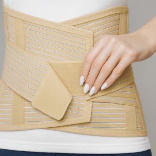 Ортопедический пояс для спины Aurafix AO-60 с ремнем, 26 см