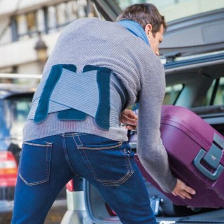 Усиленный поясничный опорный корсет Thuasne (Тюан) LombaTech 0851 (26 см)