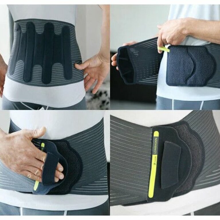 Корсет поясничный опорный Thuasne LombaSkin 0870 с эффектом «второй кожи», 26 см