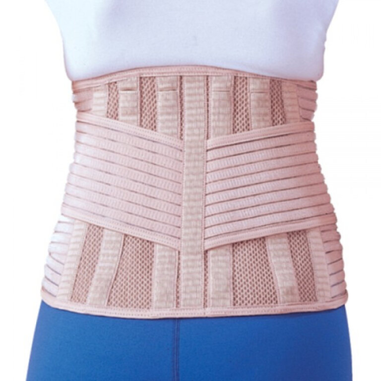 Бандаж для спины согревающий с 6-ю ребрами жесткости Ortop EB-537