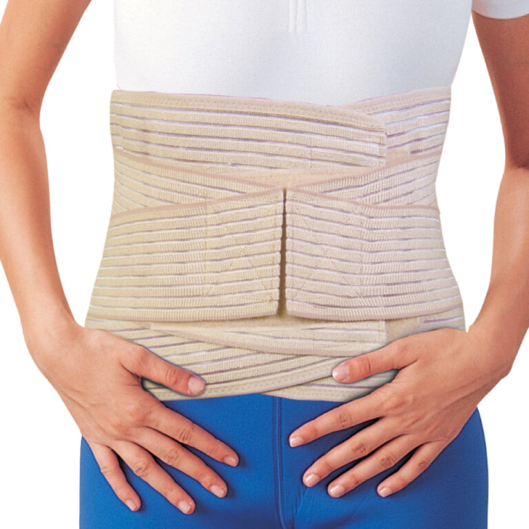 Корсет жесткой фиксации с 6-ю ребрами жесткости Ortop WB-527