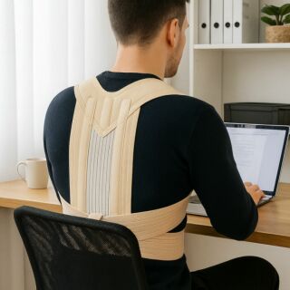 Корсет для осанки для взрослых и подростков Aurafix AO-50 (Аурафикс)