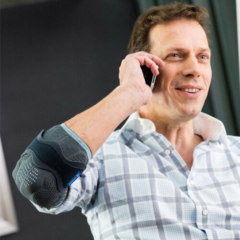 Бандаж Thuasne Silistab Epi (Тюан) 2305 02 для лечения эпикондилита локтевого сустава