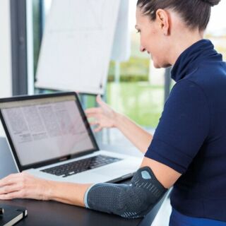 Бандаж Thuasne Silistab Epi (Тюан) 2305 02 для лечения эпикондилита локтевого сустава