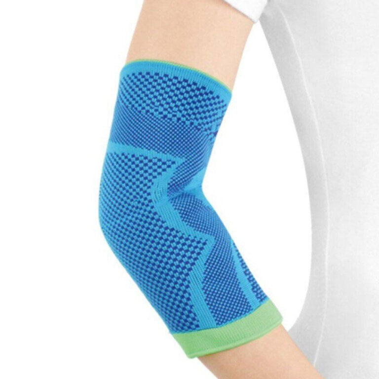 Еластичний бандаж на лікоть з 3D в'язкою Ortop FS-233