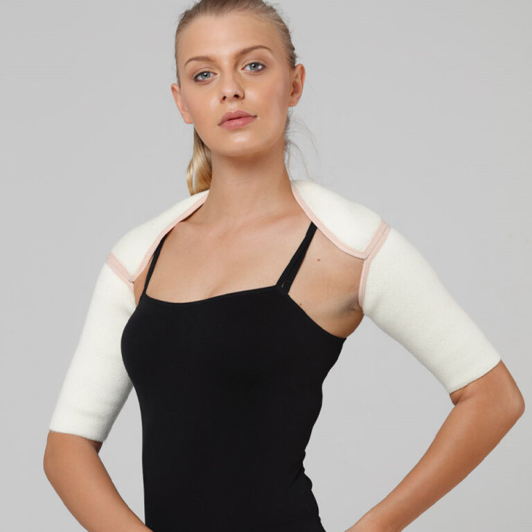 Вовняний бандаж для плечей Aurafix 705 (двосторонній)