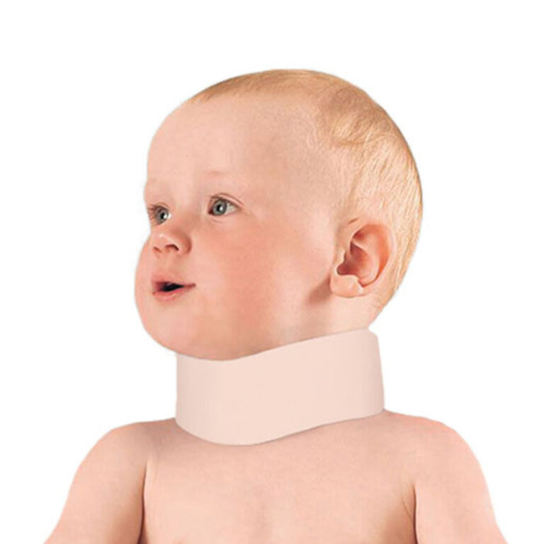 Бандаж на шейный отдел позвоночника для младенцев MedTextile 1002H мягкой фиксации