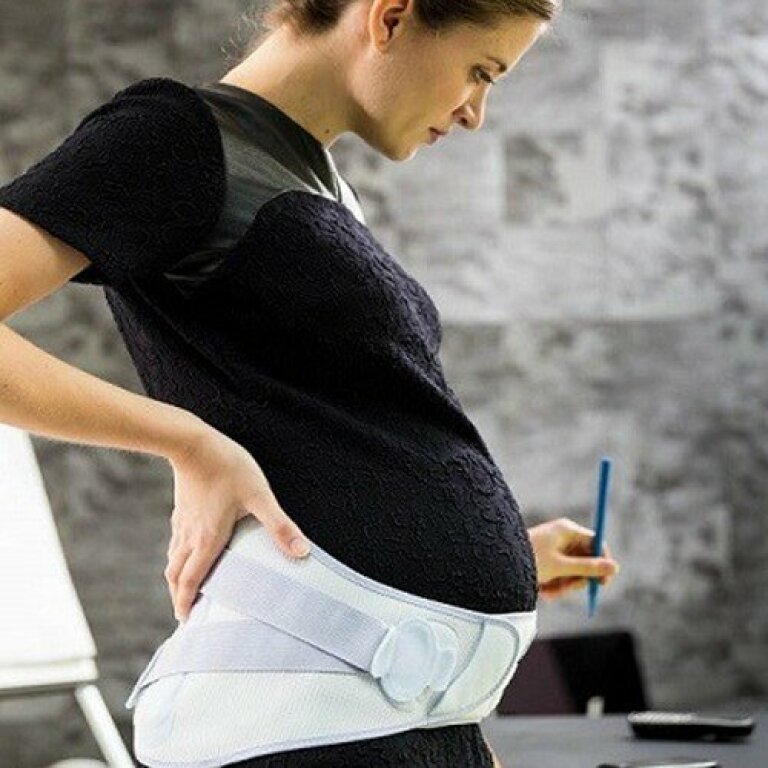 Бандаж для вагітних Thuasne LombaMum 0805 з функцією коректора постави