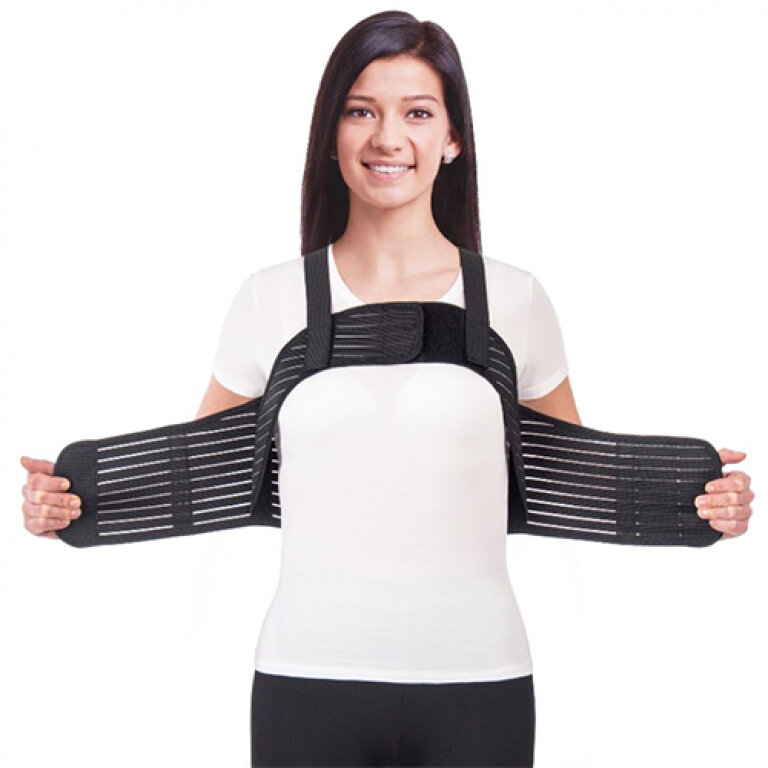 Бандаж для фиксации грудной клетки Торос-груп 155 женский пористый