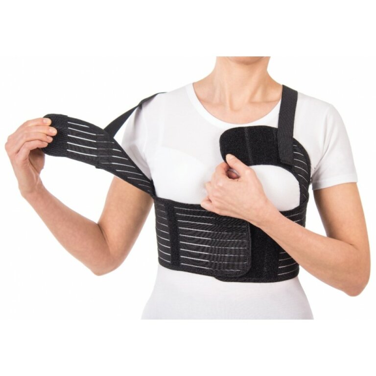 Бандаж для фиксации грудной клетки Торос-груп 155 женский пористый