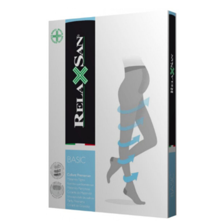 Колготки для беременных 70 DEN (12-17 mmHg) с регулируемым поясом Relaxsan Basic