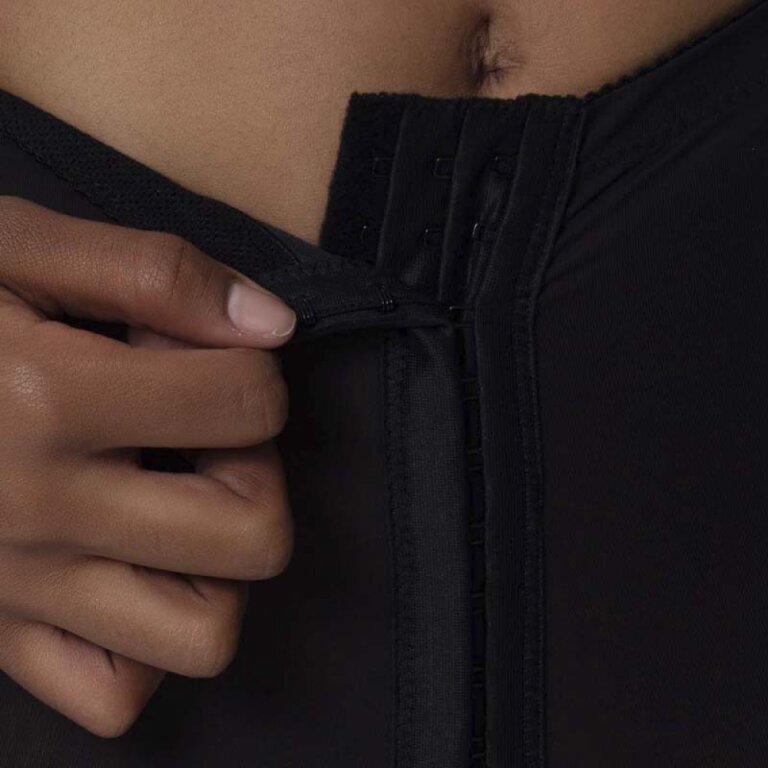 Компрессионные бриджи после липосакции Aurafix LC-1500 черные