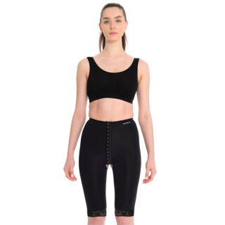 Компрессионные бриджи после липосакции Aurafix LC-1500 черные