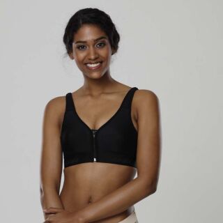 Компрессионное белье после маммопластики Aurafix LC-1610 черное