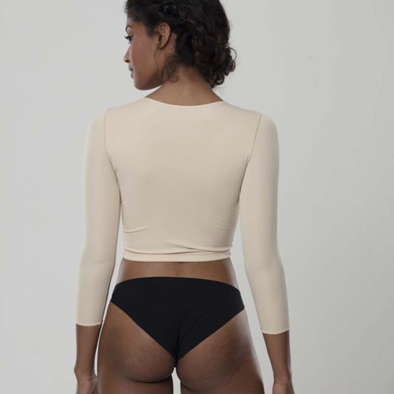 Компресійний топ Aurafix LC-1900 з довгими рукавами бежевий