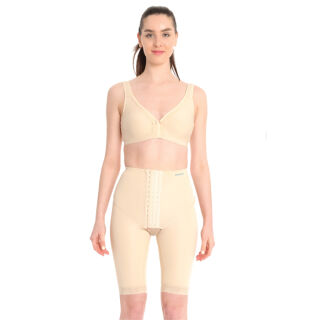 Компресійна білизна після ліпосакції стегон LC-1505 бежева