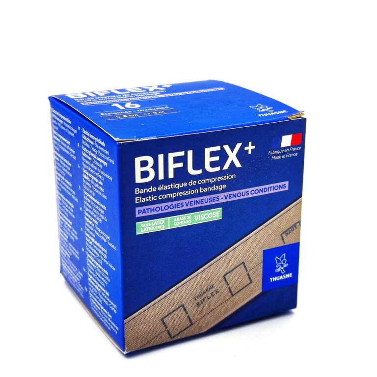 Бинт 16+ Thuasne Biflex градуированный эластичный компрессионный средней растяжимости