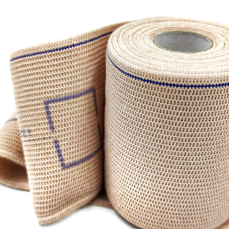 Бинт 16+ Thuasne Biflex градуированный эластичный компрессионный средней растяжимости