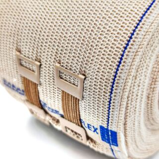 Бинт 17+ Thuasne Biflex градуированный эластичный компрессионный средней растяжимости