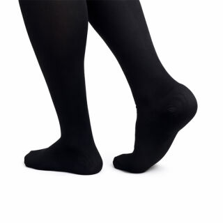 Компресійні панчохи 1 клас (18-21 mmHg) Aurafix AV-103 з закритим носком, чорні