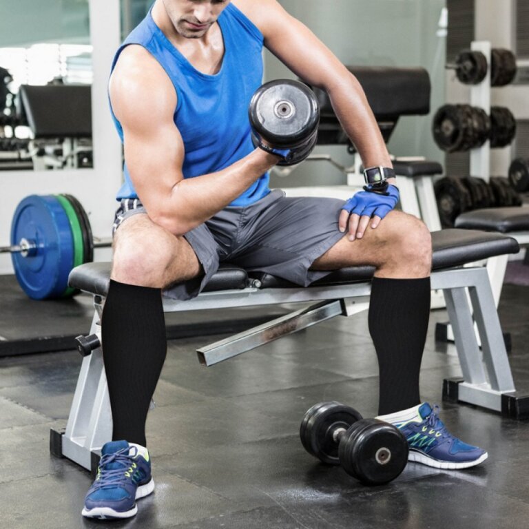 Компресійні гольфи Aurafix AV-100, 1 клас, з відкритим носком, чорні