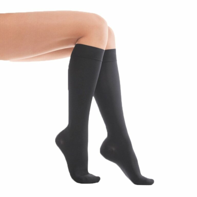 Гольфи антиварикозні компресійні Tiana 920, компресія 22-27 мм рт.ст., 280 DEN, чорні