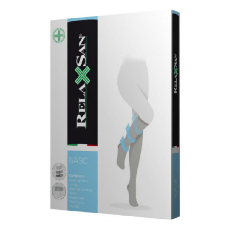 Гольфи 280 DEN (22-27 mmHg) з відкритим носком Relaxsan Basic