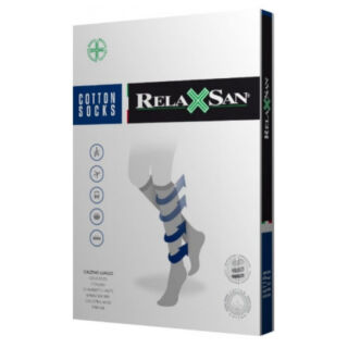 Компресійні гольфи з бавовною для чоловіків 280 DEN (22-27 mmHg) Relaxsan