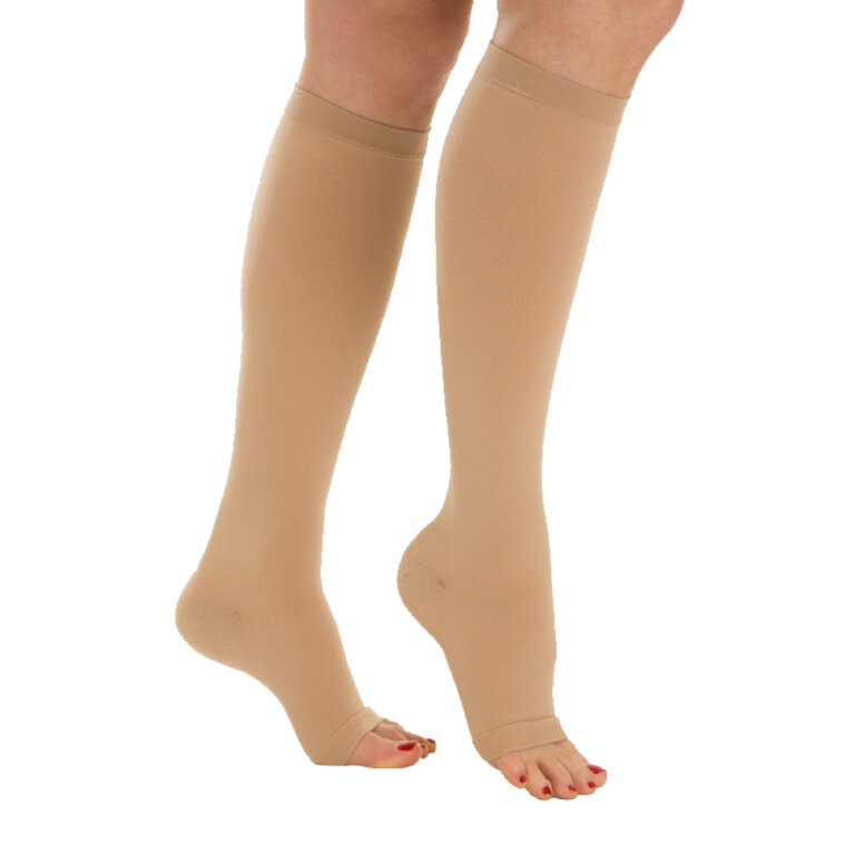 Гольфи з бавовною клас 2 з відкритим носком (23-32 mmHg) Relaxsan Medicale