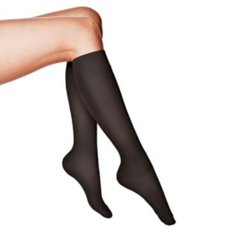 Гольфи компресійні Lipoelastic Smooth (18-21 мм.рт.ст) чорні