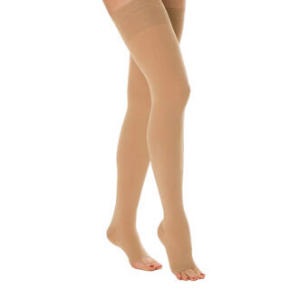 Панчохи Classic клас 2 з відкритим носком під пояс (23-32 mmHg) Relaxsan Medicale