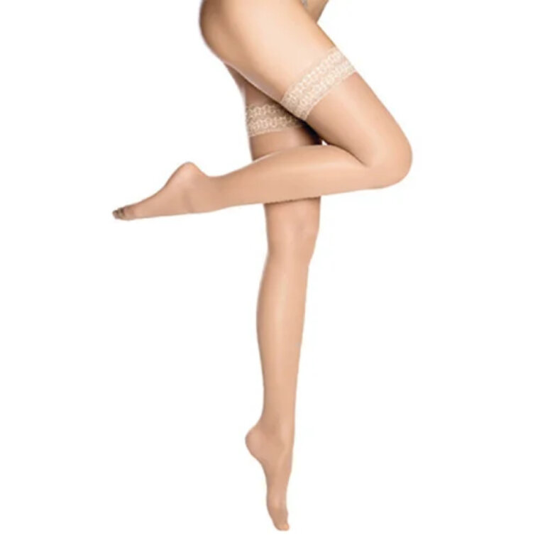 Чулки компрессионные Lipoelastic Harmony (15-18 мм.рт.ст) песочные