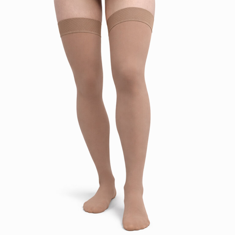 Панчохи компресійні 1 клас (18-21 mmHg) Venoflex Micro з закритим носком, карамельні, стандартні