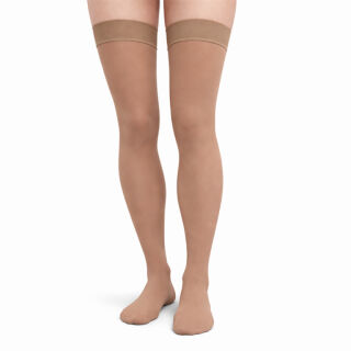 Панчохи компресійні 2 клас (23-32 mmHg) Venoflex Micro з закритим носком, карамельні, стандартні