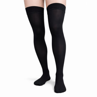 Панчохи компресійні 1 клас (18-21 mmHg) Venoflex Micro з закритим носком, чорні, стандартні