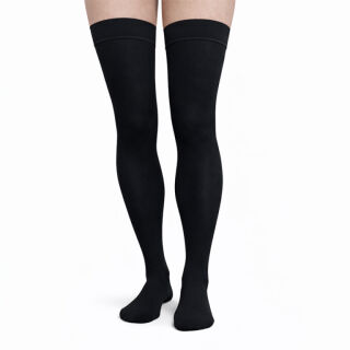 Панчохи компресійні 2 клас (23-32 mmHg) Venoflex Micro з закритим носком, чорні, стандартні