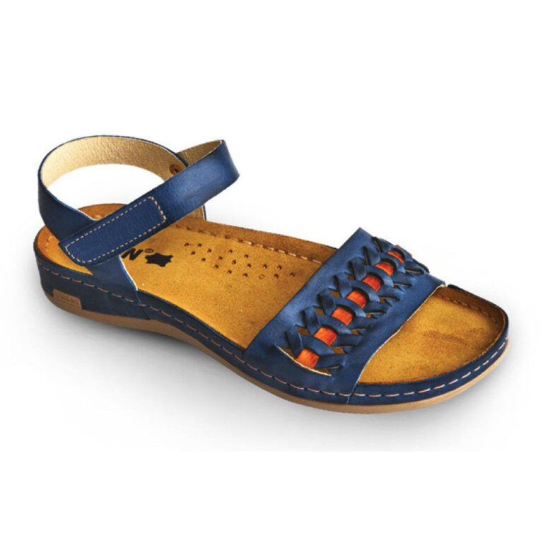 Анатомічні босоніжки Leon 964 сині