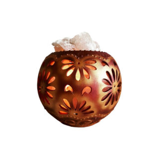 Солевая лампа "Шар-цветы" (керамика)