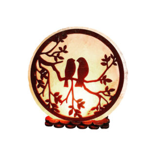 Солевая лампа "Две птички" 3-4 кг