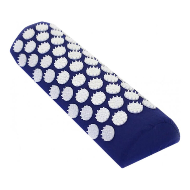 Полувалик массажный аккупунктурный Relax PL-383 синий 38*12*6см