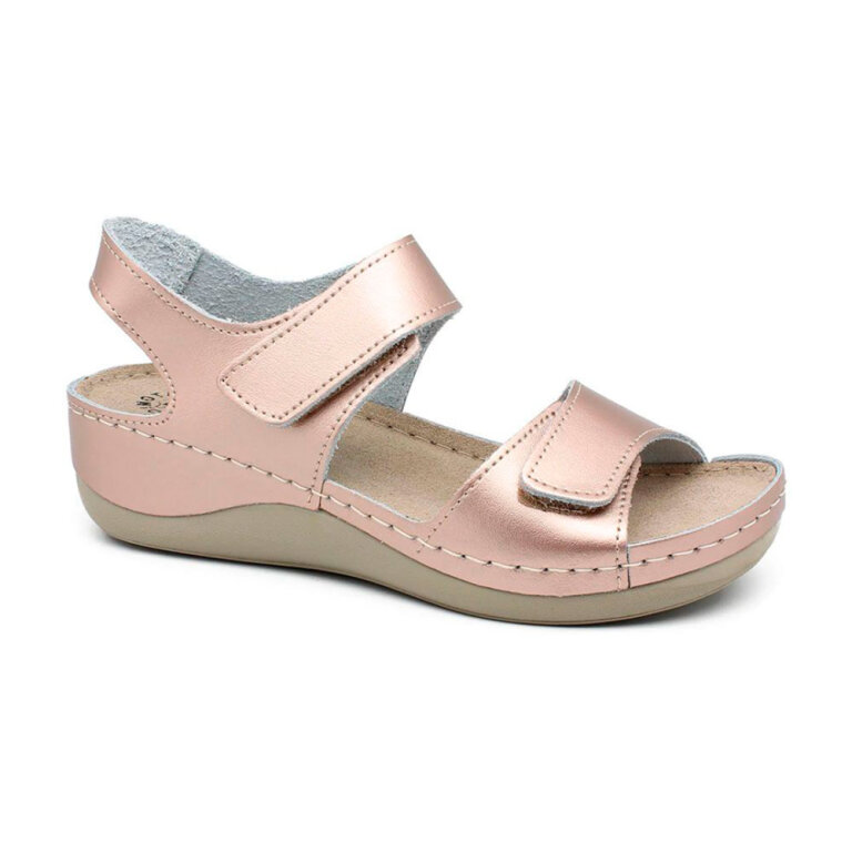 Анатомічні босоніжки Fratelli Babb D-302 пудра