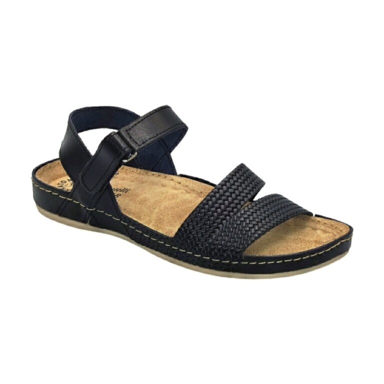 Анатомические босоножки Fratelli Babb D-247 черные